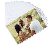 FRETONBA 15 Pcs Magnetic Photo Frames, 6x4 inch Magnetic Picture Frame, Personalised Fridge Magnets for Photos, Postcard, Notices, White