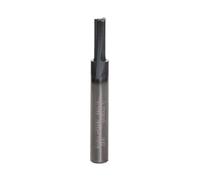 Freud 04-102: 3/16" (dia.) Double Flute Straight Bit with 1/4" shank, 1/2" carbide height, Pack of 1, Perma-shield Coating Red