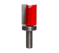 Freud 1-1/8" (Dia.) Top Bearing Flush Trim Bit with 1/2" Shank (50-122), Red