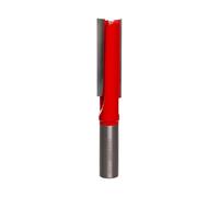 Freud 12-142: 5/8" (dia.) Double Flute Straight Bit with 1/2" shank, 4" overall length