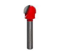 Freud 18-108 1/2" Dia Round Nose Router Bit w/1/4" Shank | With Premier Solid Carbide for Fluted Millwork, Signs and Decorative Veining - 18-108
