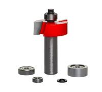 Freud 32-522: 5/16", 3/8", 7/16", 1/2" Depth Rabbeting Bit with Bearings