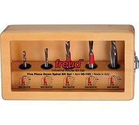 Freud 5 Piece Down Spiral Bit Set (90-160)