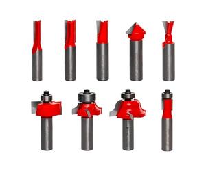 Freud 91-108: 9 Piece Basic Bit Set (1/2" Shank)