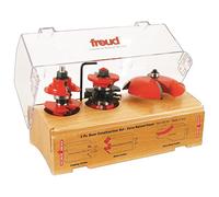 Freud 98-302: 3 Piece Door Construction Bit Set, roundover & quadra cut