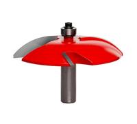 Freud 99-518: 3-1/2" (dia.) Raised Panel Bit with 1/2" shank, 5/64" minor height, One Size, Perma-shield Coating Red