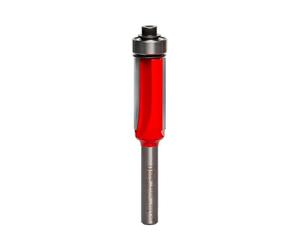 Freud Bearing Flush Trim Bit - Ideal for Trimming Laminates & Pattern Routing - 1/2" Diameter, 1/2" Shank, 2-13/16" Overall Length - 44-100