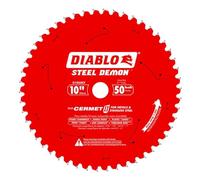 Freud D1050CF Diablo 10 in. x 50 Tooth Steel Demon Metal Cutting Saw Blade