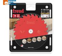 Freud LCL6M Circular and Mitre Saw Blade for Solid Wood and Panels 165mm 24T 20mm