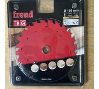 Freud F03FS09686 Wood Circular Saw Blade 165mm x 20mm x 1.7mm x 24T