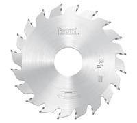 Freud LI16MHA3 80mm with 10+10 Tooth Design Carbide Tipped Adjustable Scoring Blade for Scoring Coating on Double-Sided Laminate Panels
