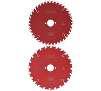 Freud Pro Twin Pack Tct Circular Plunge Blades 190mm X 30mm Bore - 40 + 24 Tooth