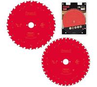 Freud Pro Twin Pack Tct Circular Saw Blades 250mm X 30mm Bore - 40 + 24 Tooth