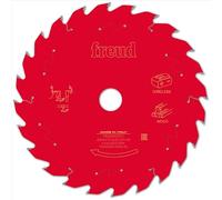 Freud Wood Table Saw Blade 254mm x 30mm 24T Cordless