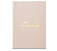 Freunde: Das Freundebuch zum Ausfüllen (warmgrau)