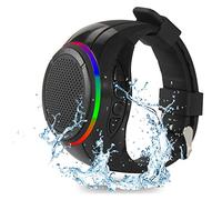 Frewico X10 Wearable,Portable Bluetooth Speaker Watch,Cear Call Speakerphone,IPX5 Waterproof,TWS,SD Card Slot(Black)