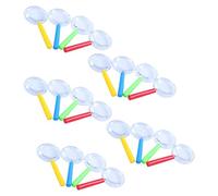Frewurwer 20Pcs Plastic Mini Magnifying Glass Children's Toys