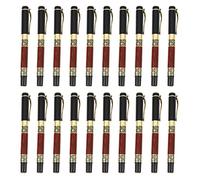 Frewurwer 20X Chinese Classical Roller Ball Pen Elegant Golden Metal Ballpoint Pen for Business Signature School Gift