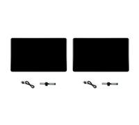 Frewurwer 2pcs 9 Inch Multi-Functional Car TV Headrest Monitor for Back Seat, IPS Touch Screen Video Player with Carplay Android