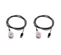 Frewurwer 2X USB to Far Infrared Meter Reader Cable 38KHz Modulation Compliance IEC 62056 61107 DLMS Transmission Communication 2M