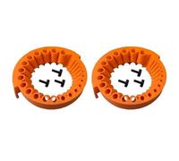 Frewurwer 2xDrill Bit Sharpener,Giant Blade Angle Grinder for Grinding Drill Bit,2 to 13 mm Drill Bits for Grinding 125 mm Grinder