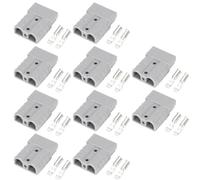 Frewurwer 50A High Current Connector for Electric Vehicle Batteries, UPS, Solar Cables, New Plugs Gray