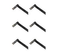 Frewurwer 6X Dual Protocol PCIE4.0 M.2 M Key NVME Extension Cable Riser Card for 2230 2242 2260 M.2 PCI-E / M2 NGFF SATA SSD:B