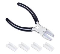Frewurwer Carbon Steel Nylon Pliers for Beading, Looping, Shaping Wire- Jewelry Making Tools, Ideal for Crafts
