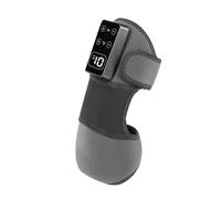 Frewurwer Cordless Knee Massager with Heat Vibration for Pain Relief, Electric Heated Knee Brace,Heated Massager for Knee/Joint