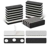 Frewurwer Curtain for Magnets, Magnetic Curtain Closure, 20 Pairs Blackout Blind Accessory, Curtain for Magnets Closure
