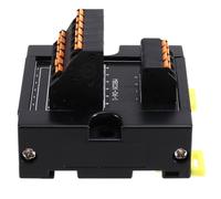Frewurwer DIN Rail Mount 1 in 6 Out Terminal Block Spring-Loaded Push-in Power Distributor Junction Box