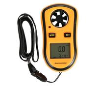 Frewurwer Handheld Wind Speed and Temperature Meter GM8908 Digital Anemometer for Outdoor Test Navigation Weather Gauge Tester 1pc