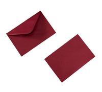 Frewurwer Ideal for Small Business 50pcs Wine Red Envelopes, 18x13cm-for Invitations and Letters C