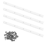 Frewurwer Ideal for U Tracks 4Pack Crosscut Sled for Table Saw, Miter Slot Runners,UHMW Miter Bar with Predrilled Holes& Screws