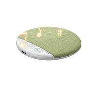 Frewurwer Mini Under Pillow Sleep Speaker HiFi Stereo Audio Bluetooth 5.4 with Timing White Noise Ultra Thin Soundbar A