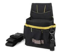 Frewurwer Oxford Cloth Electrician Belt with Storage Pouch Multiple Pockets Tool Bag Waist Design