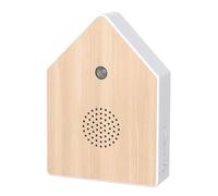 Frewurwer Wall-Mounted Bird Chirping Box Wood, Motion Sensor Activated Wooden Sound Box for Home for Relaxation