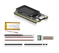 Frewurwer WiFi LoRa 32 V4 Meshtastic Dev-Board Set Soft Antenna SX1262 BLE Low Power with 3000mAh Battery with GPS Module