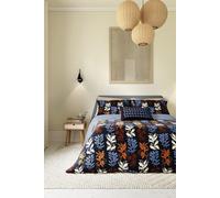 'Frey' Cotton Duvet Cover Set Helena Springfield Blue Super King
