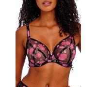 Freya 402402 Rose Blossom Plunge Bra - 402402 Black Rose