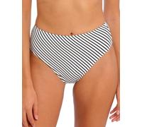Freya 7236 Jewel Cove High Waist Bikini Brief - 7236 Stripe Black