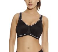 Freya Women's Sports Bra Active Sonic Moulded J-Hook – Underwired, Nylon – Black 32G