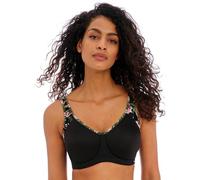 Freya Active Sonic Moulded J-Hook Sports Bra Jungle Black Black 34G