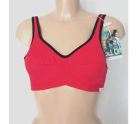 Freya Active Sports Bra Red Underwired Style 4392 Size 28D or 28DD