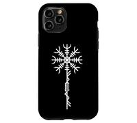Freya and Helm of Awe Bindrune of the Norse Goddes Case for iPhone 11 Pro