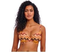 Freya Arizona Wave Bikini Top Plunging Wired Abstract Womens Swimwear 206102