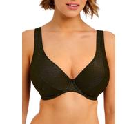 Freya Arizona Wave High Apex Bikini Top In Black Black