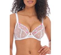 Freya Awakening Demi Plunge Bra In White White