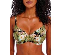 Freya Bahama Shores Plunge Bikini Top In Black Black 28DD