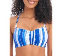 Freya Bali Bay Bralette Bikini Top - Blue Stripe Biosphere 32DD